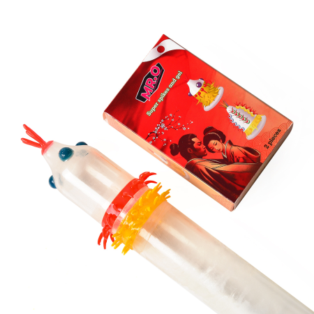 Bao cao su MR.O Super spikes and gel - siêu kích thích